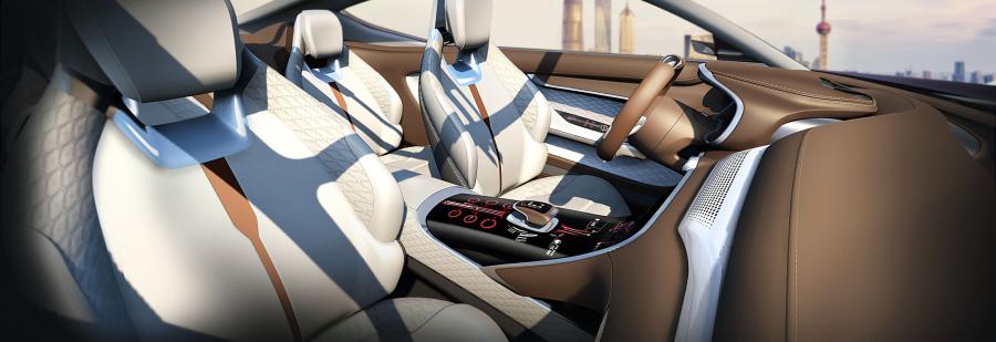 Интерьер MG E-motion Concept 2017 года  (фото 15 из 21)